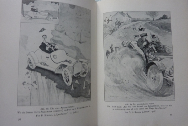 Klima "Das Auto in der Karikatur" Vehiclehistory 1928 (7791)